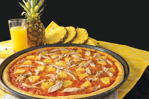 Доставка їжі «123-Pizza» у Львові. Замовляйте піцу гавайську за акцією.