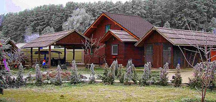 Rest at the recreation center &quot;desna chalet&quot; near kiev. rent a cottage for a promotion