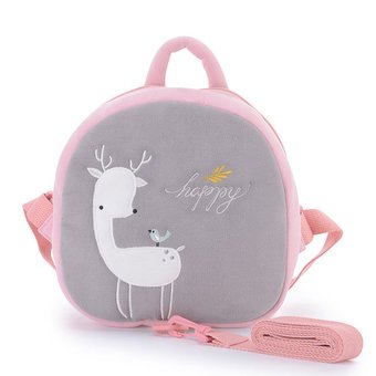 Backpack Metoo Happy Pink-Gray buy in the online store "Metoodolls" with a discount