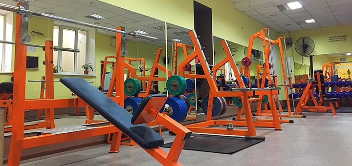 Unlimited workouts in the gym of the fitness club &quot;iron&quot; on poznyaki 1