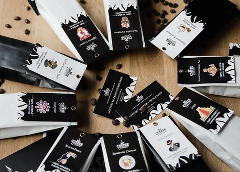Natural coffee in the coffe exclusive online store. order by promotion.