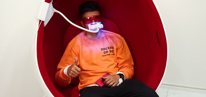 Скидка на косметологическое отбеливание зубов в стоматологии «Pearlsmile» 8