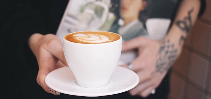 Скидки в «The Blue Cup Coffee Shop» в Киеве