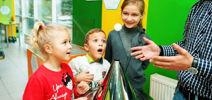 «Музей Интересной Науки» в Одессе. Развлечения для детей со скидкой. Развлечения в Одессе.