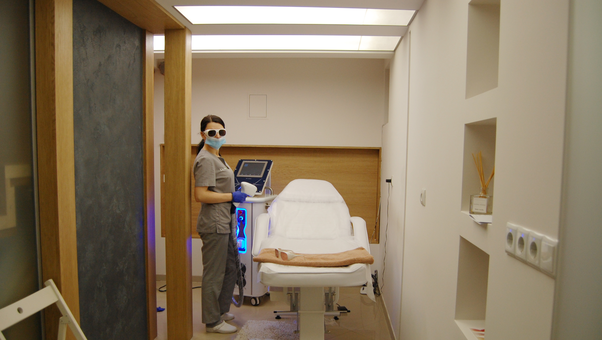 Promotion in the dermatocosmetology center &quot;dermavita&quot;