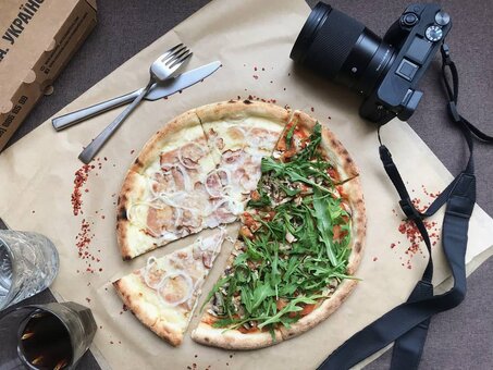 Пицца в ресторане Veterano Pizza в Мариуполе. Бронируйте со скидкой