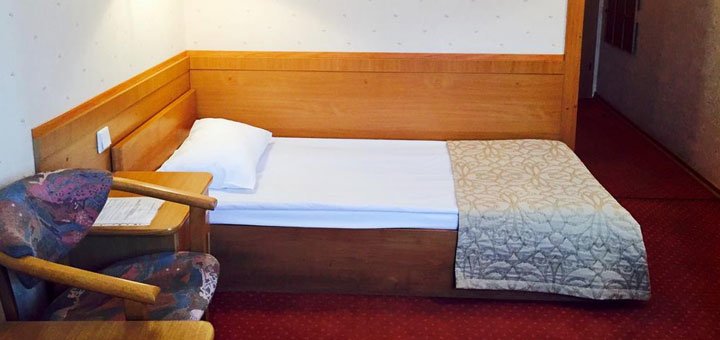 A room at the Adria Hotel in Kyiv. Book a room with a discount. Cheap hotels in Kyiv.