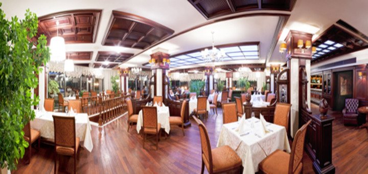 Terrace of the restaurant &quot;monaco&quot;. visit for the promotion