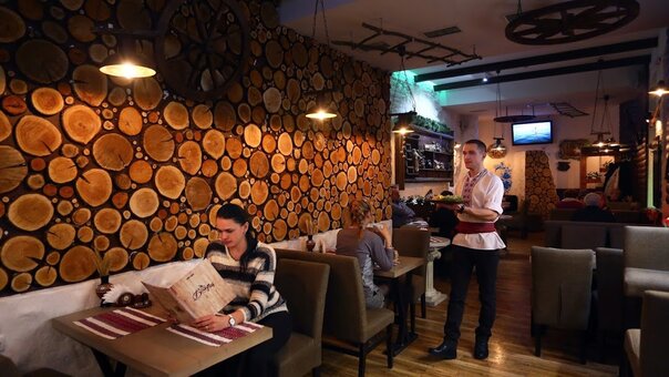 Discount from the restaurant borsch in lviv