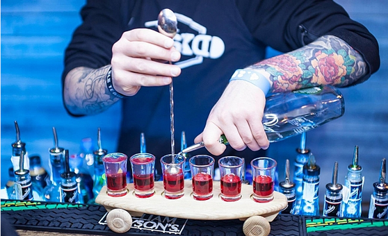 Райдерский бар Doska Bar на улице Хорива, 25/12