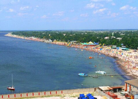 Beach city beach in skadovsk. relax at a discount