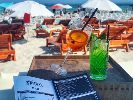 Ресторан Zebra в Одессе. Отдыхайте по акции