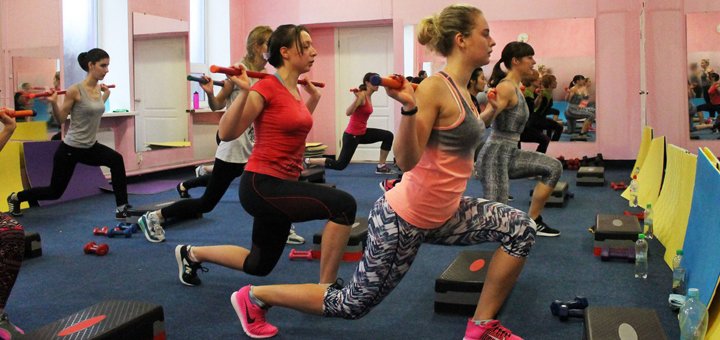 Занятия в женском фитнес клубе «Lady Fit»