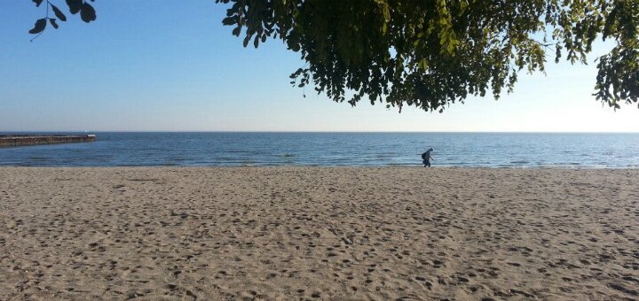 Peschanka beach mariupol