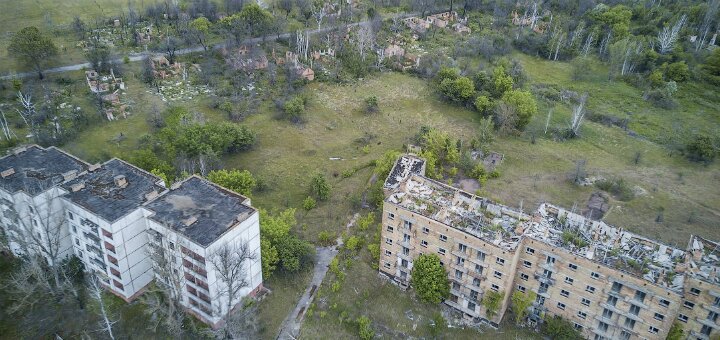 «Полесское» заброшенный город