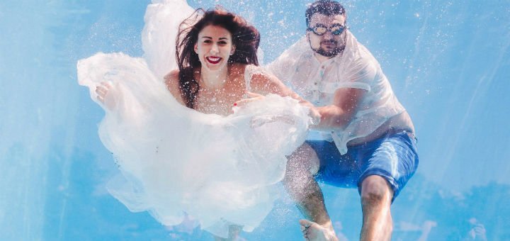 Свадебная фотосъемка в студии «Sunday studio» в Киеве. Заказывайте фотографа по акции.