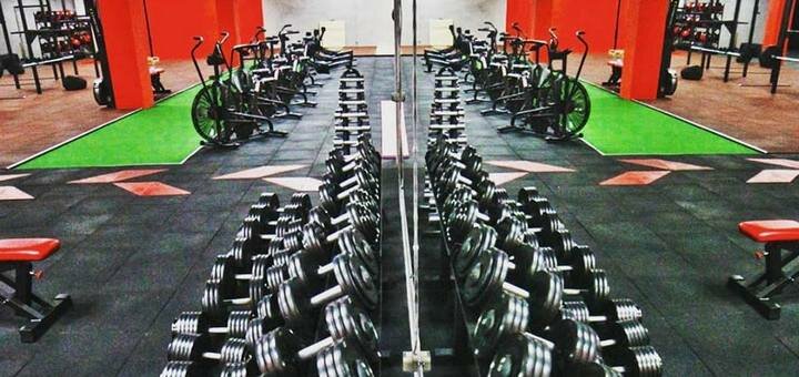 Занятия на тренажерах «Red Barbell» в Киеве. Купить абонемент со скидкой.