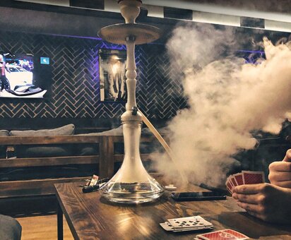Hookah endorphine bar obolon. book tables for promotion 12
