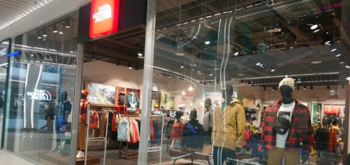 Низкие цены спортивный магазин «The North Face»