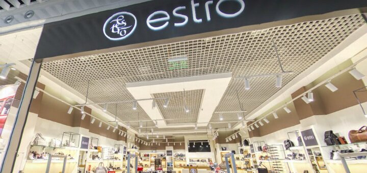 Низькі ціни магазин взуття та аксесуарів «estro»