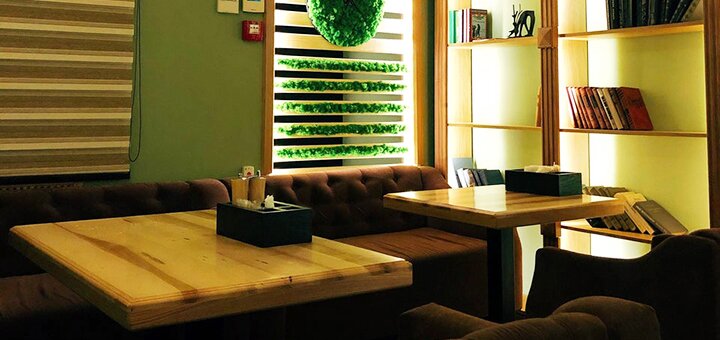 Steakhouse &quot;over dose&quot; in kiev. order food at a discount. 1