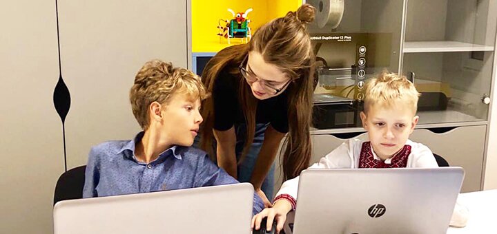 Master class on programming &quot;minecraft&quot; from the academy of future professions in kiev
