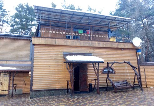 Inexpensive russian bath &quot;forest hut&quot;