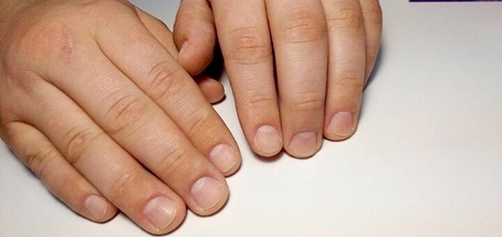 Beauty Studio "Beauty Studio Victoria Kalinina" in the Dnieper. Men's manicure by stock.