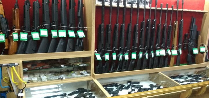 Акції в магазині зброї «сапсан»