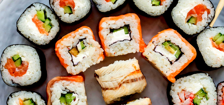 Sushi delivery in Kharkov at a discount from Sushi Fish'ka