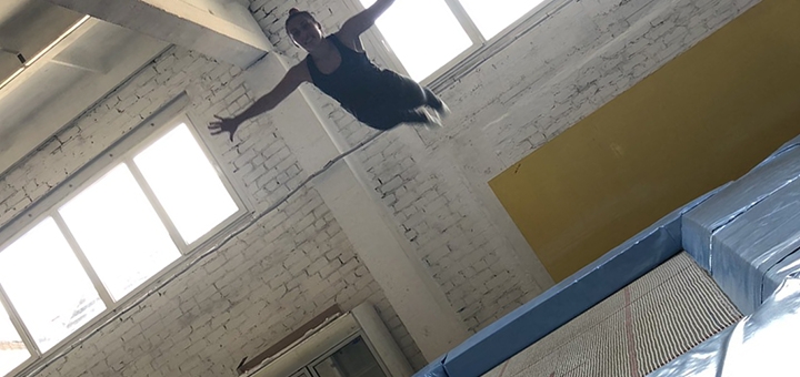 Батутный клуб MaxJump в Запорожье.
