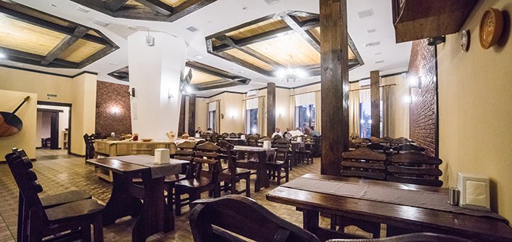Restaurant of Ukrainian cuisine «Teremok» in Vinnitsa. Order food and drinks at a discount. (Yangel)