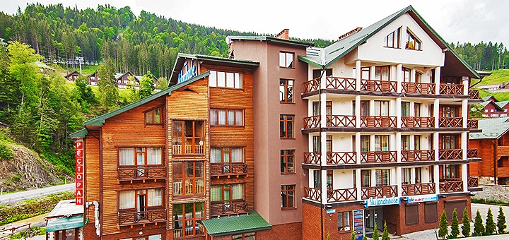 Hotel "Skilandhouse" in Bukovel. Book rooms with promotion 20