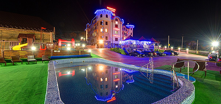 Mountain Crystal hotel in Bukovel. Rest on promotion 27