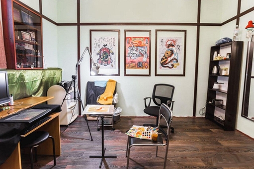 TST tattoo salon in Kiev. With discount.