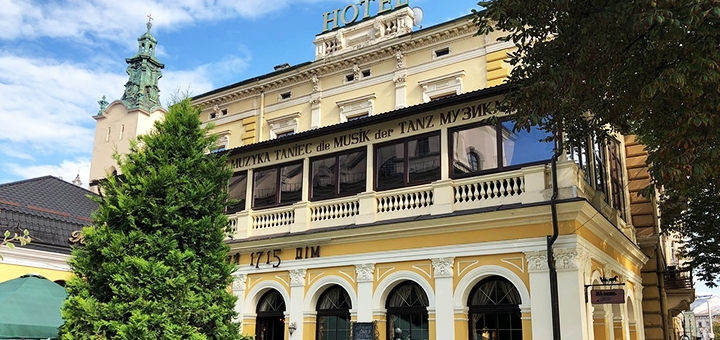 Отель Відень во Львове. Посещайте по акции 5
