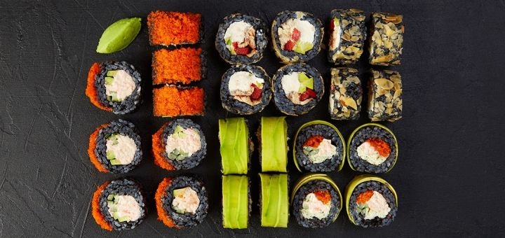Discount on sushi and pizza from zamo zamo