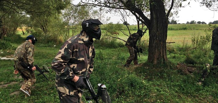 Скидки в пейнтбольном клубе «Камікадзе»