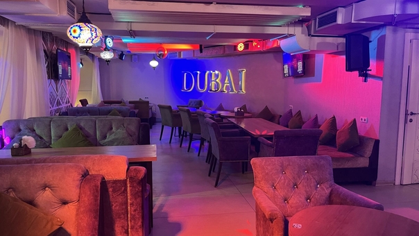 Interior of the restaurant "Dubai"