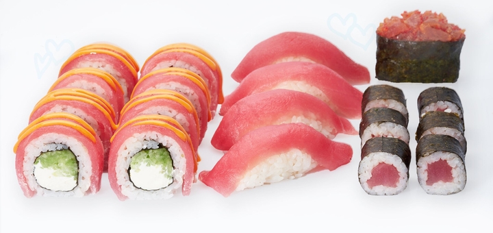 Sushi Experts sushi delivery service. Order with promotion 1