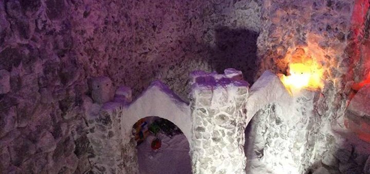 Посещение соляной пещеры «Соляна Фортеця» со скидками