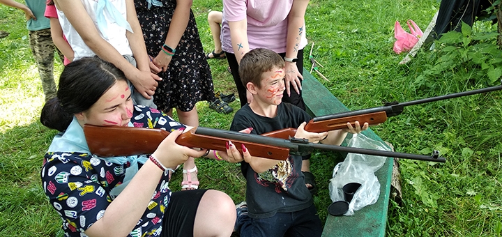 Big Game Children's Camp. Visit with a special offer of 21