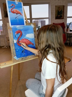 Drawing lessons at the Art School of Academic Drawing and Painting Irpen Art School. Sign up for a painting course at a discount.