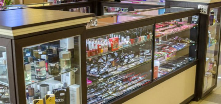 Promotions in the store "Perfume cosmetics"