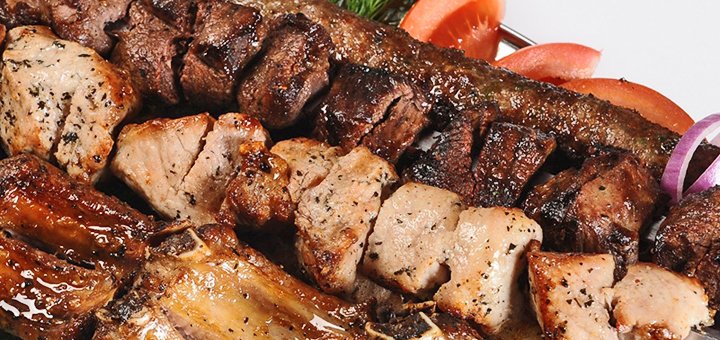 Скидки в ресторане «Парк Гриль». Акции на шашлыки в ресторане. Мясо со скидкой1