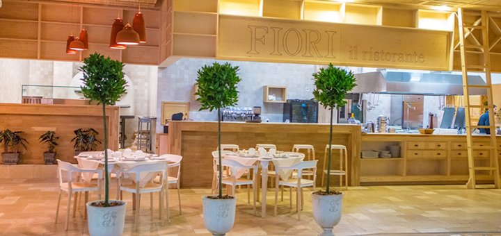 «Fiori il ristorante» - ресторан в Киеве с вкусными блюдами