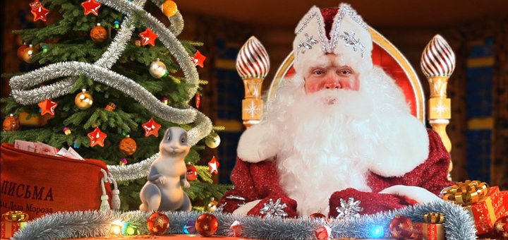 Відепоздравленія від Діда Мороза по знижці