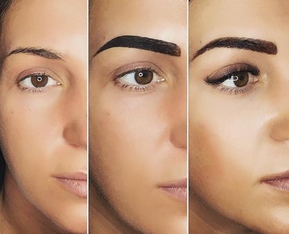 Голлівудське нарощування вій у салоні «Майстерня краси» у Києві. Записуйтесь по акції.