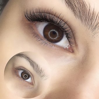 Об'ємне нарощування вій Київ у «Майстерні краси» на Оболоні. Замовляйте по акції.