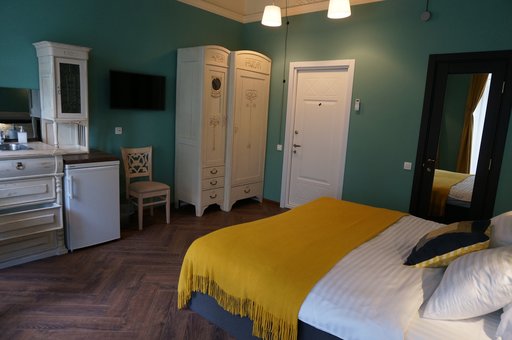 Double room at the Michelle hotel in Odessa. Reserve a room for the promotion.